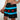 Chi Chi Sport The Lake Effect 5 inch athletic shorts featuring Chicago flag design with red stars on black and blue