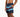Chi Chi Sport The Lake Effect 5-inch athletic shorts featuring a navy blue Chicago flag design with red stars.