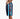 Chi Chi Sport MVP basketball shorts in navy blue with light blue side panels and red Chicago flag star details