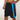 Chi Chi Sport The MVP basketball shorts in black with blue side stripes and red Chicago flag star details.