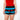 Chi Chi Sport women's lightweight running shorts featuring a black and blue Chicago flag design with red stars.