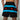 Chi Chi Sport The Lake Effect 7-inch athletic shorts featuring a black base with blue stripes and red Chicago stars.