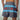 Chi Chi Sport grey athletic shorts with light blue stripes and red Chicago stars, back view on a male model.