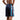 Chi Chi Sport navy blue basketball shorts with light blue side panels and red Chicago flag star details